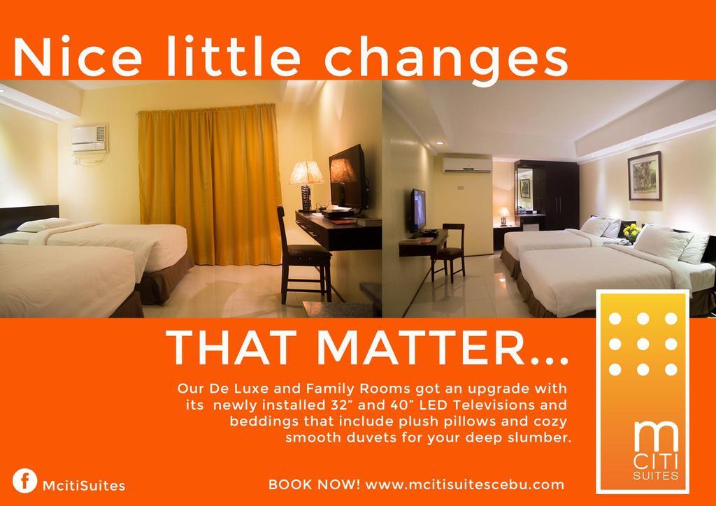 เอ็มซิตี้ สวีทส์ Hotel Cebu ห้อง รูปภาพ